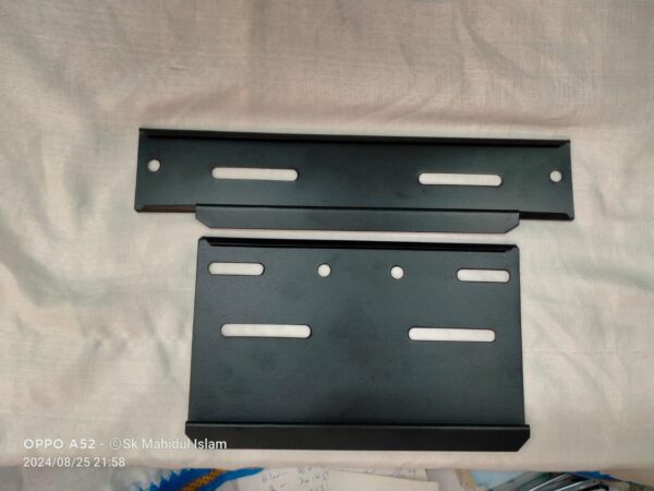 metal number plate frame for bike